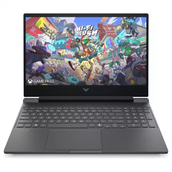 HP Victus 15-fb3451ng portátil gaming, 39,6 cm (15,6 pulgadas) FHD 144Hz, AMD Ryzen 5 240, 12GB RAM, 512GB SSD, NVIDIA GeForce RTX 5050, Windows 11 Home, Mica Silver