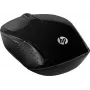HP Wireless Mouse 200 - ratón óptico de 2,4 GHz, 1000 DPI, 3 botones, ambidiestro, negro X6W31AA#ABD