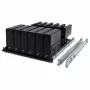 HP Z2 Mini G9 Kit de montaje en rack con raíles - Juego de montaje con raíles deslizantes 1U sin herramientas para mini workstations