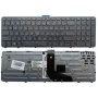 HP ZBook 15 G1 G2 Teclado con retroiluminación y TrackPoint, distribución US