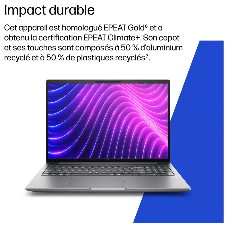 HP ZBook 8 G2i estación de trabajo móvil - Intel Core Ultra X9 388H - 64GB RAM - 1TB SSD - 16 inch WQXGA - Windows 11 Pro - plata