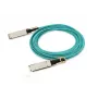 HPE Aruba 100GBase-AOC Direct Attach Cable - Conector macho QSFP28 a conector macho QSFP28 - 7 m Active Optical Cable