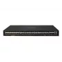 HPE Aruba 8320 switch gestionado Layer 3 de 48 puertos 10GbE SFP+ y 6 puertos 40GbE QSFP+ con 2x fuentes de alimentación 400W, 5x ventiladores, kit de rack, conforme a TAA