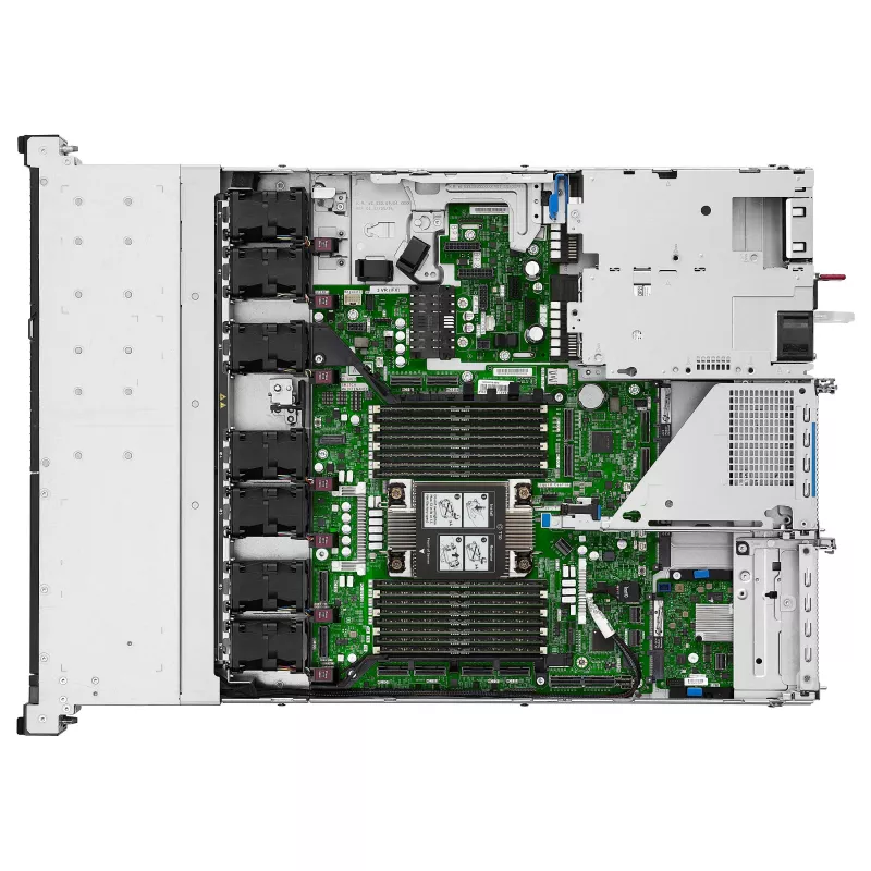 HPE ProLiant DL320 Gen12 servidor rack 1U, Intel Xeon 6505P 2.2GHz 12 núcleos, 64GB DDR5 RAM, 8 SFF Hot-Plug, MR408i-o, 2x1000W