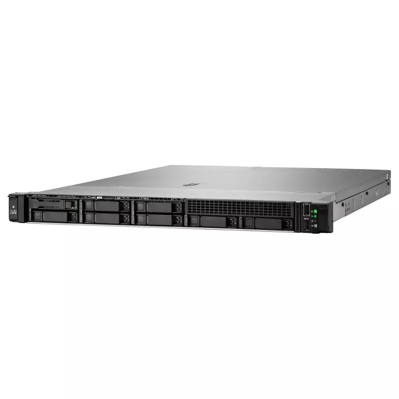 HPE ProLiant DL320 Gen12 servidor rack 1U, Intel Xeon 6505P 2.2GHz 12 núcleos, 64GB DDR5 RAM, 8 SFF Hot-Plug, MR408i-o, 2x1000W