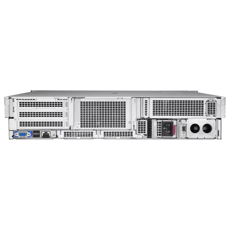HPE ProLiant DL340 Gen12 servidor rack 2U con Intel Xeon Gold 6505P, 64GB DDR5, 8 bahías SFF, MR408i-o, doble fuente de alimentación 1000W