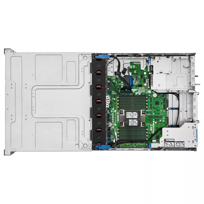 HPE ProLiant DL340 Gen12 servidor rack 2U con Intel Xeon Gold 6505P, 64GB DDR5, 8 bahías SFF, MR408i-o, doble fuente de alimentación 1000W