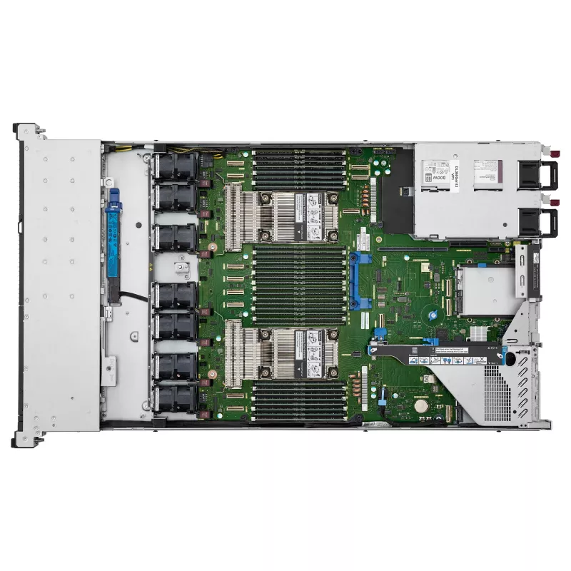 HPE ProLiant DL360 Gen12 servidor, 6505P 2.2GHz 12 núcleos, 2x32GB RAM, 8SFF Hot Plug, MR408i-o, 2x1000W