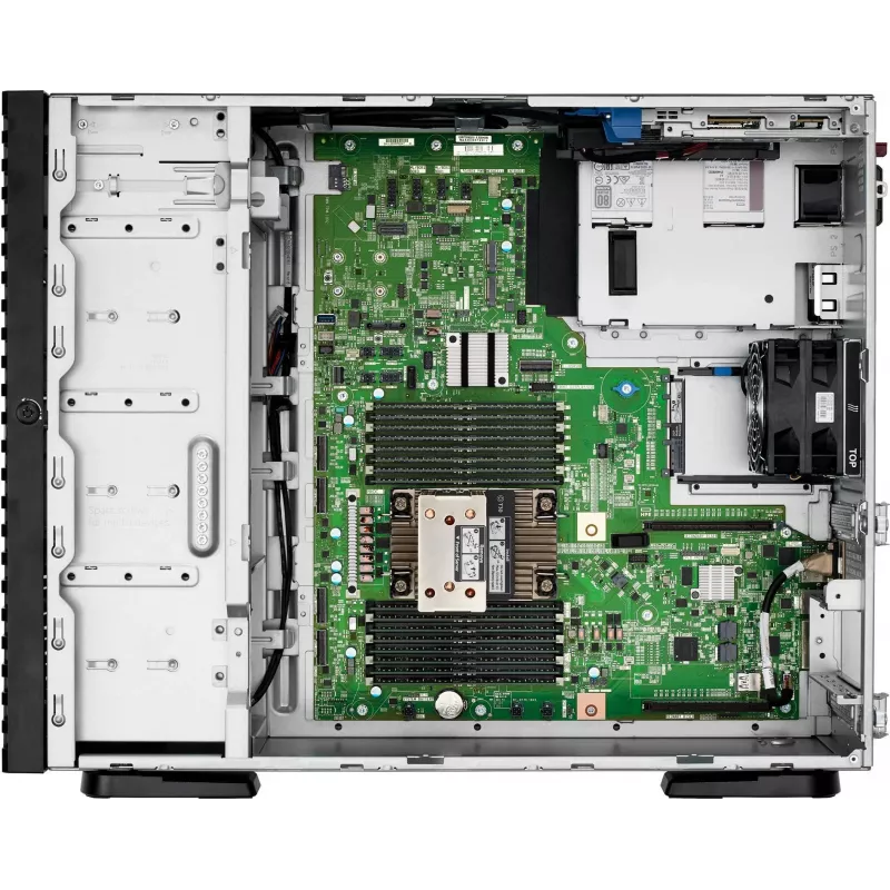 HPE ProLiant ML110 Gen11 Servidor - Intel Xeon Silver 4510 2,4 GHz 12-Core 1P 64 GB RAM 8SFF NS204i-u MR408i-o 2x1000W PS