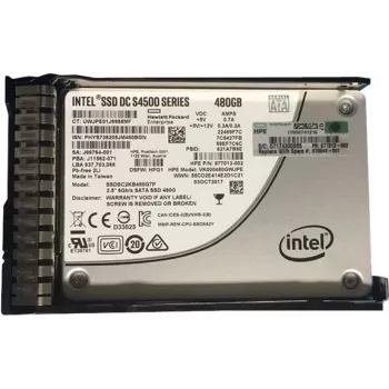 HPE Repuesto 480GB SATA 6G Read Intensive SFF SSD (878846-001)