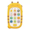 Huanger HE0536 Teléfono de juguete con función de grabación (Amarillo)
