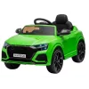 HUAWEI Audi RS Q8 coche a batería con luces LED, MP3 y mando a distancia verde