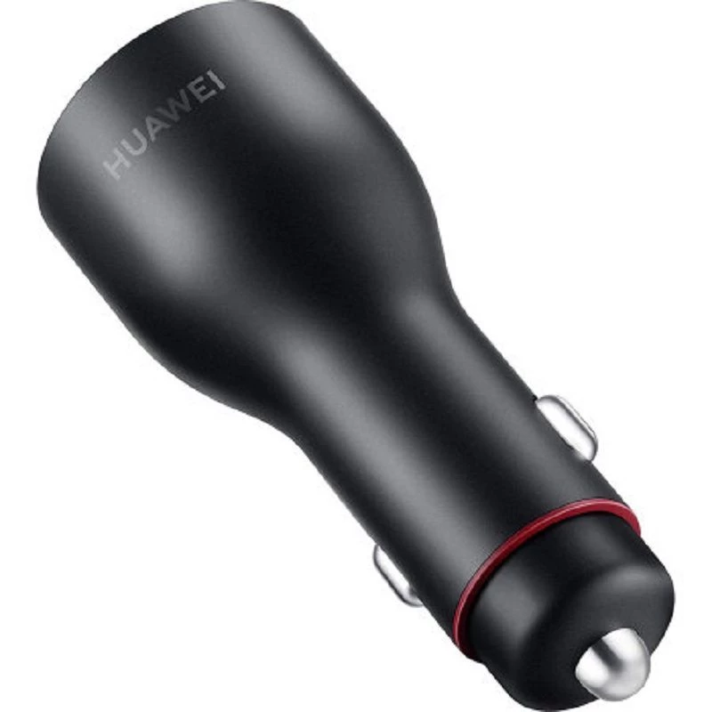 Cargador de coche Huawei Super Charge de doble puerto 40W negro