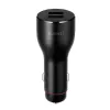 Cargador de coche Huawei Super Charge de doble puerto 40W negro