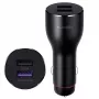 Cargador de coche Huawei Super Charge de doble puerto 40W negro