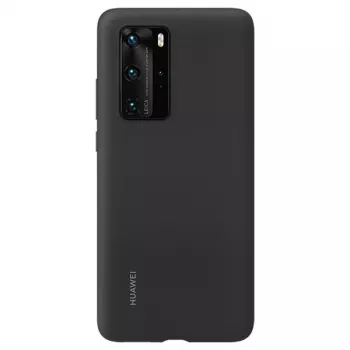 Huawei Funda de silicona para P40 Pro negra