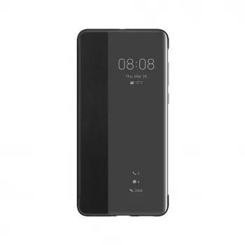 Huawei P40 funda tipo libro Smart View negra
