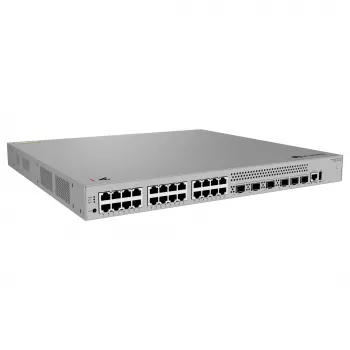 HUAWEI S530-24T4XE 24 puertos 10/100/1000BASE-T 4 puertos 10GE SFP+ 2 puertos de apilamiento 12GE con 1 fuente de alimentación de CA eKit
