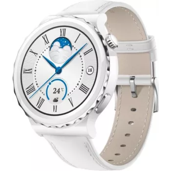 Huawei Watch GT 3 Pro 43mm Correa de piel Blanco