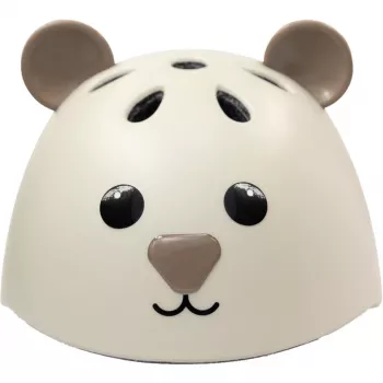 HUDORA Casco infantil Beary Mocha, talla 44-47 cm