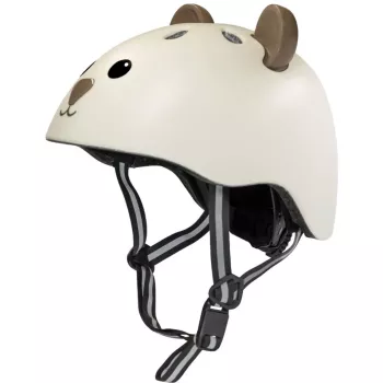 HUDORA Casco infantil Beary Mocha, talla 44-47 cm