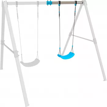 HUDORA Columpio Vario - Módulo complementario asiento de columpio turquesa/beige