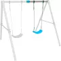 HUDORA Columpio Vario - Módulo complementario asiento de columpio turquesa/beige