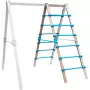 HUDORA columpio Vario - módulo de ampliación escalera V beige/turquesa