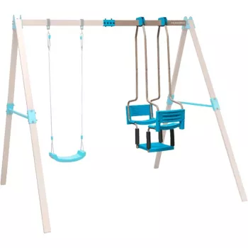 HUDORA Módulo de columpio Vario Gondola Swing (turquesa/beige)