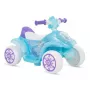 Huffy Frozen Bubble quad eléctrico de 7,2 V para niños, azul