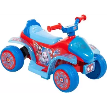 Huffy Spider-Man quad eléctrico montable 7.2V