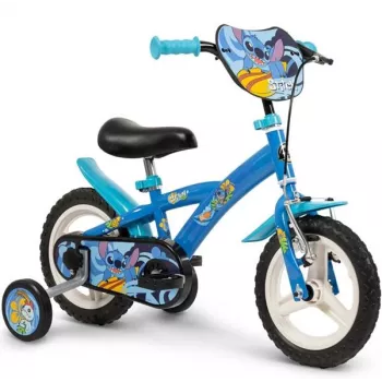 Huffy STITCH bicicleta infantil – azul, ruedas de 12