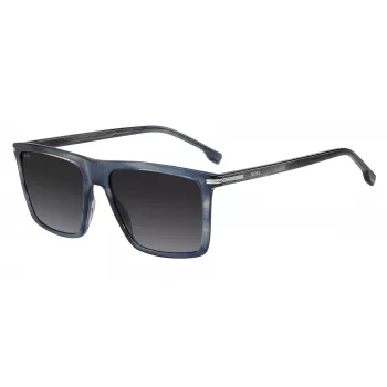 Hugo Boss Gafas de sol de hombre BOSS1844S2W8 - Lentes grises, montura de acetato