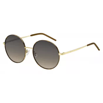 HUGO BOSS BLACK Gafas de sol para mujer BOSS1593S06J montura rectangular de acetato lentes grises 54mm