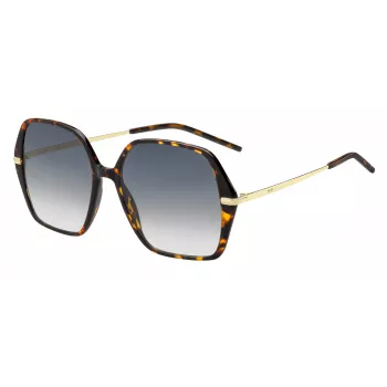HUGO BOSS BLACK gafas de sol mujer BOSS1660S2IK - montura de acetato rectangular con lentes grises