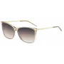 HUGO BOSS BLACK gafas de sol mujer BOSS1661S84A - lentes grises, montura negra, 58 mm
