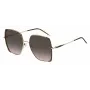 HUGO BOSS BLACK Gafas de sol para mujer BOSS1707S01Q - Lentes grises, montura negra, 58 mm