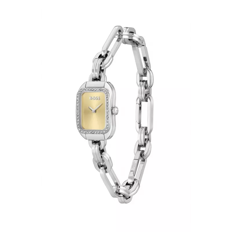 HUGO BOSS Purity Reloj de mujer 1502656 28mm Plata Acero inoxidable Malla