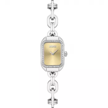 HUGO BOSS Purity Reloj de mujer 1502656 28mm Plata Acero inoxidable Malla