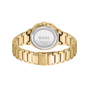 HUGO BOSS Purity Reloj Mujer 1502677 38mm Malla de Acero Inoxidable Esfera Plateada