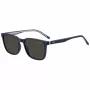 HUGO MAN HG-1356-S-PJP Gafas de sol - Montura negra, lentes grises polarizadas 55/18/145 mm