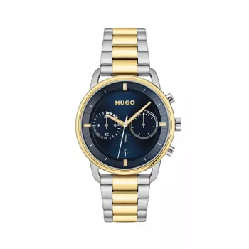 HUGO MAN Reloj 1530235 44mm negro silicona