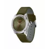 HUGO MAN reloj 1530351 42mm caja de acero inoxidable esfera negra correa de piel