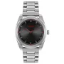HUGO Reloj para hombre 1570175 42mm acero inoxidable esfera negra