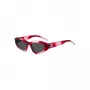 HUGO Gafas de sol unisex HG-1282-S-C48 montura completa rectangular 52/23/145 mm negro/gris UV400