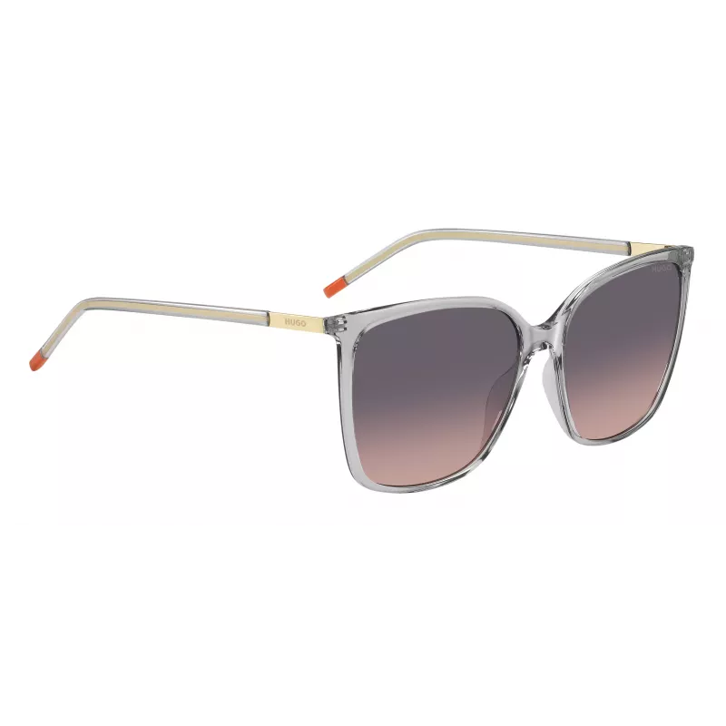 Gafas de sol de mujer HUGO HG1275SKB7F7F - Montura de acetato havana/marrón, lentes degradadas marrones, 57 mm