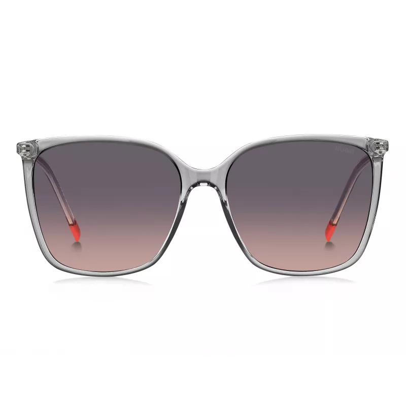 Gafas de sol de mujer HUGO HG1275SKB7F7F - Montura de acetato havana/marrón, lentes degradadas marrones, 57 mm