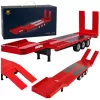 Huina Remolque de cama baja 1:18 para Scania 770S Camión RC - Rojo