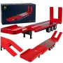 Huina Remolque de cama baja 1:18 para Scania 770S Camión RC - Rojo
