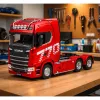 Huina 1501 Scania camión teledirigido, rojo, 1:18